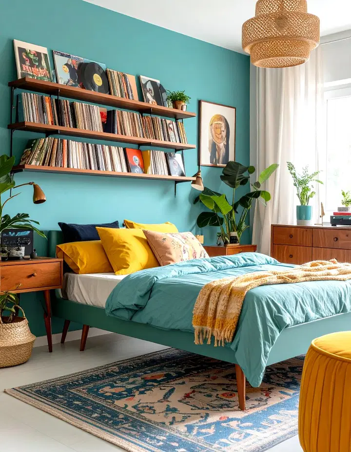 Retro ložnice ve stylu 60. let: inspirace, nápady a tipy pro stylový vintage interiér