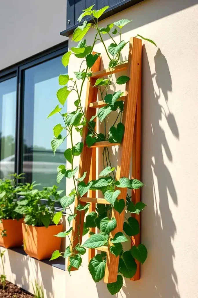 Nápady na opory pro okurky, díky kterým bude vaše zeleninová zahrada jen vzkvétat