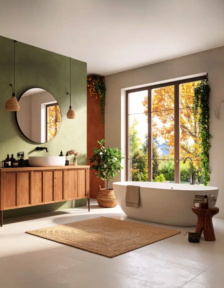 Toskánská koupelna: hřejivá elegance Středomoří pro váš každodenní relax