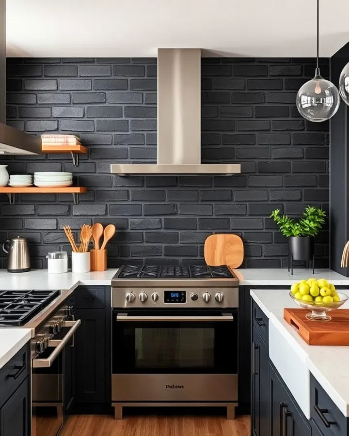 Inspirace pro kuchyně s cihlovým obkladem za linkou: nejkrásnější řešení a designy