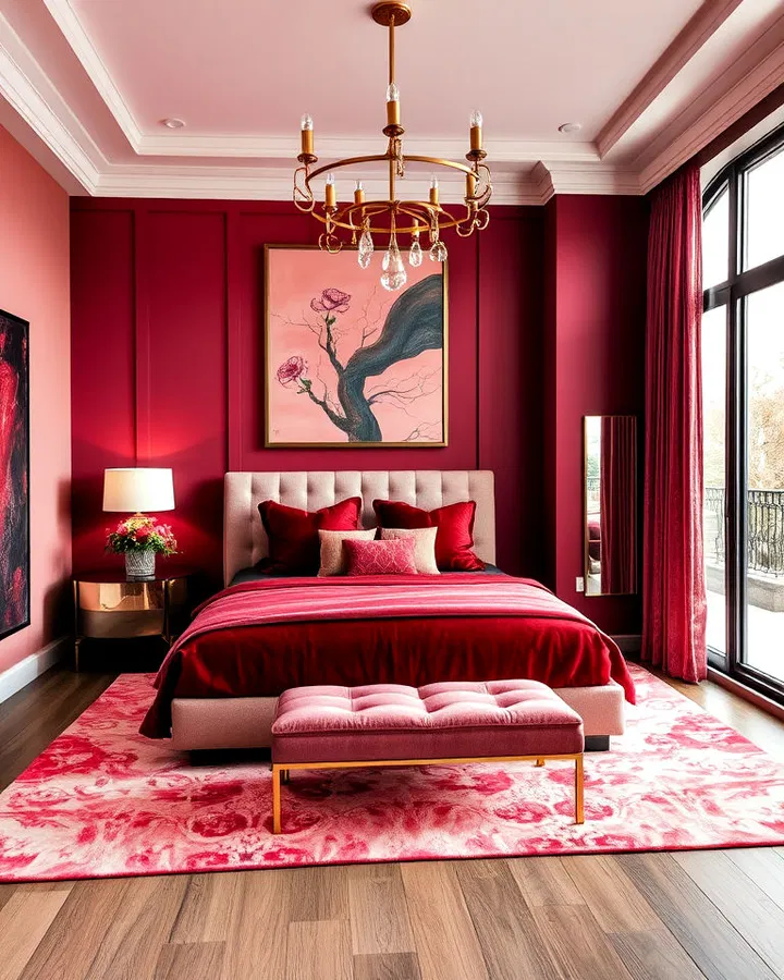 Barevné ladění v jednom tónu, které působí luxusně