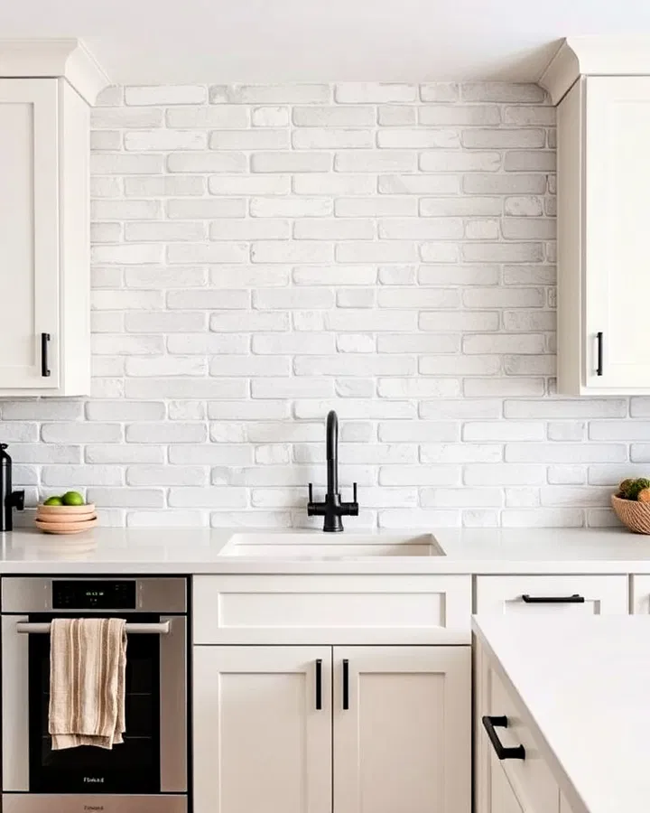 Inspirace pro kuchyně s cihlovým obkladem za linkou: nejkrásnější řešení a designy