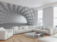 3D fototapeta na stěny, která promění interiér k nepoznání