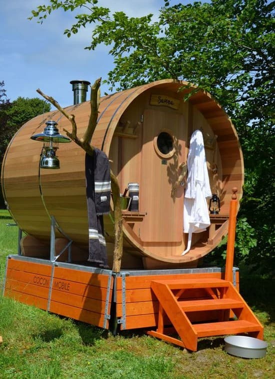 Mini sauna na zahradě: 25 nápadů na dokonalý relax