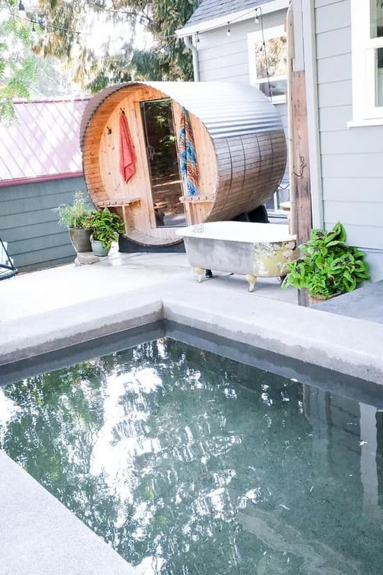 Mini sauna na zahradě: 25 nápadů na dokonalý relax