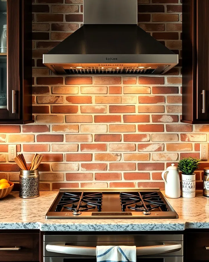 Inspirace pro kuchyně s cihlovým obkladem za linkou: nejkrásnější řešení a designy