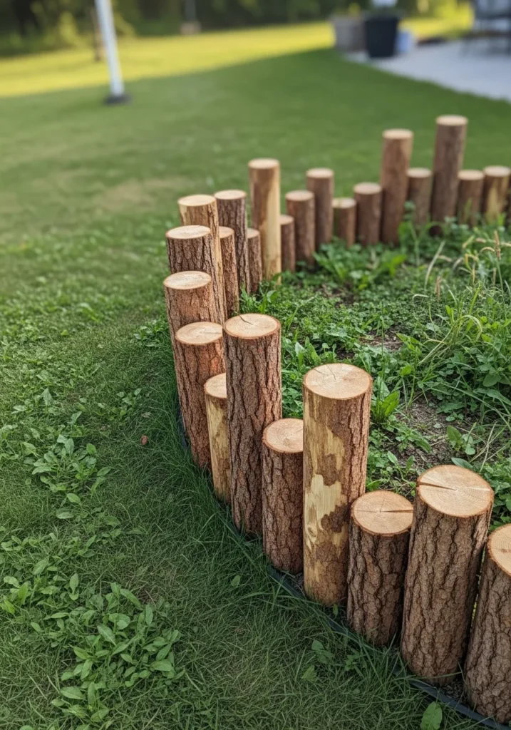 Nápadité zahradní projekty z kmenů stromů