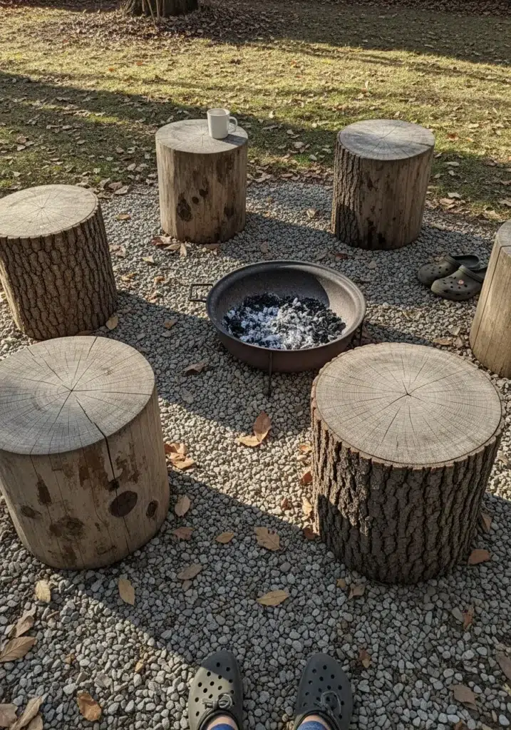 Nápadité zahradní projekty z kmenů stromů