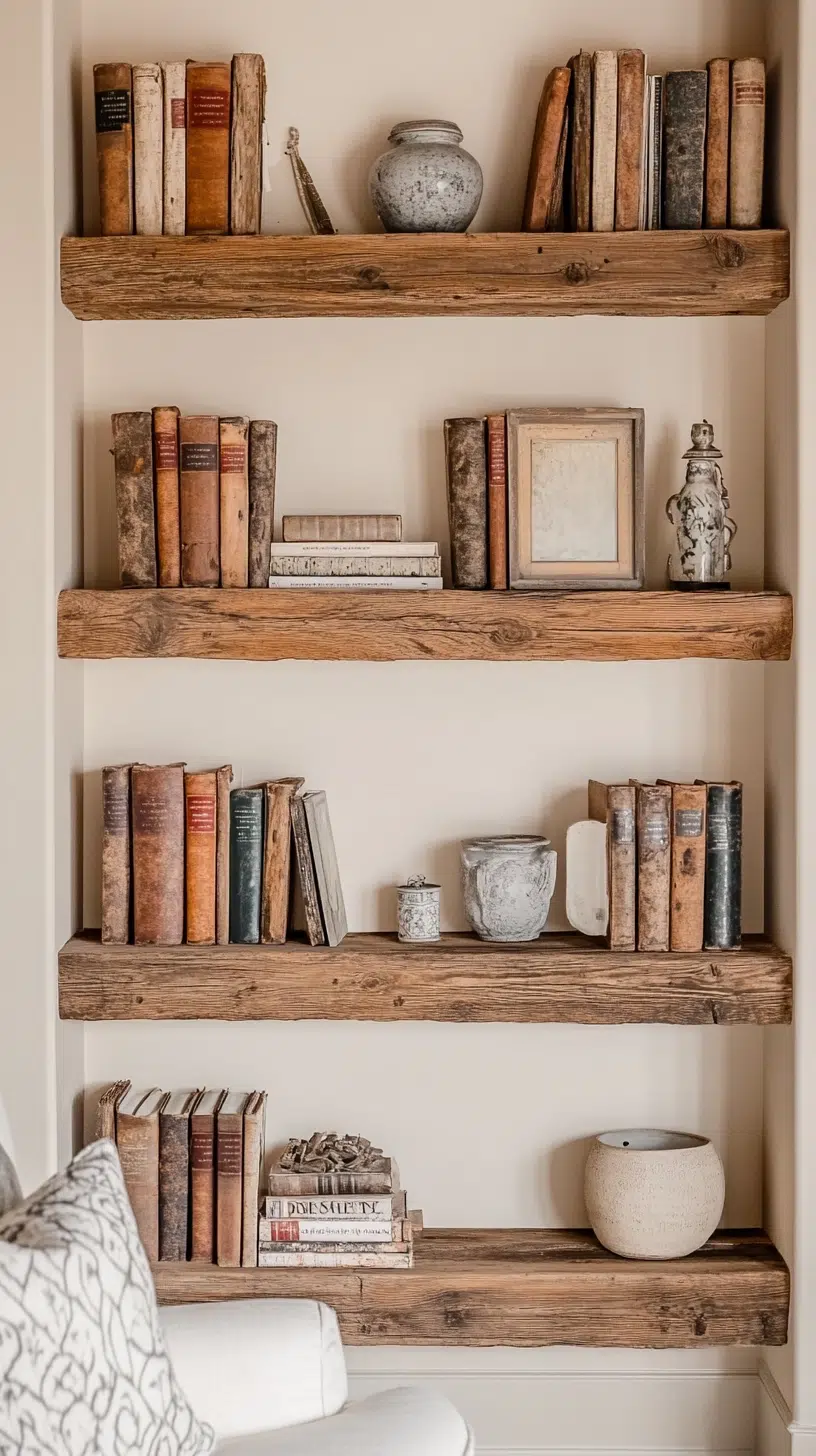 Nástěnné knihovny: elegantní způsob, jak získat více místa i stylu