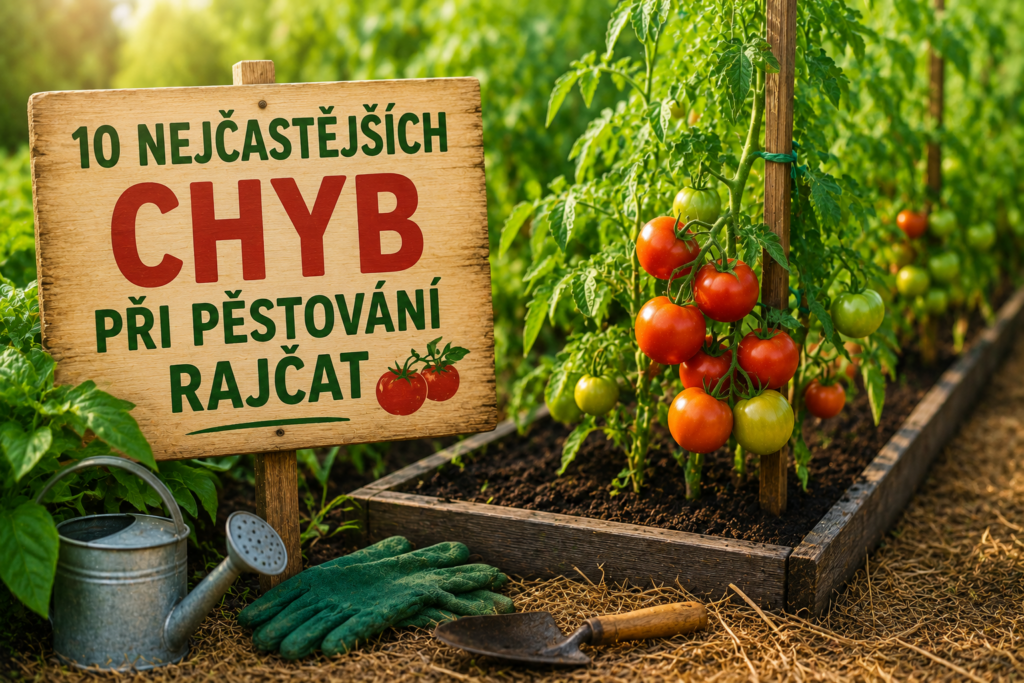 Nejčastější chyby při pěstování rajčat, kvůli kterým přicházíte o úrodu