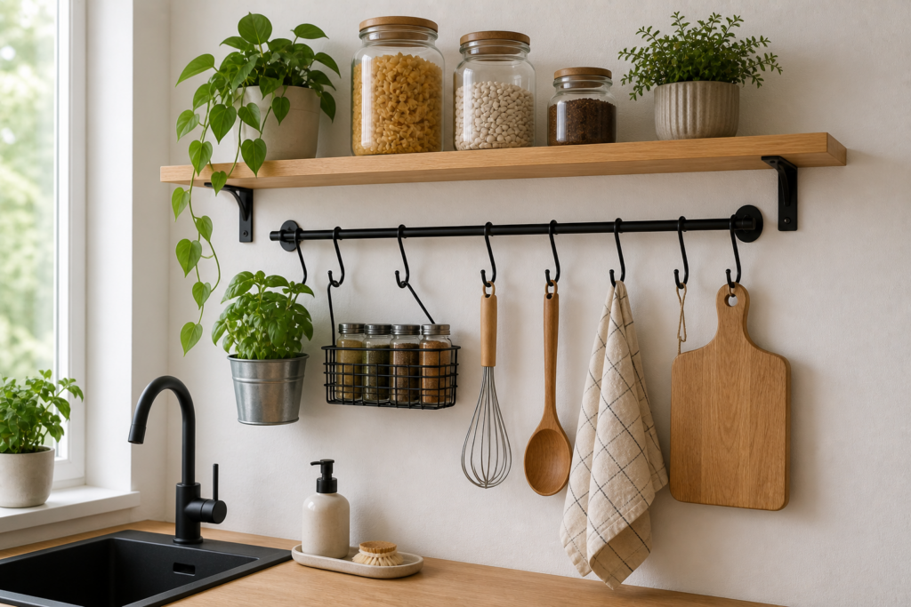Proměna malé garsonky: DIY řešení, která šetří místo