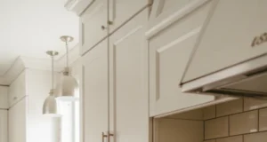 Svěží inspirace na bílý kuchyňský obklad, díky kterému bílé skříňky dokonale zazáří