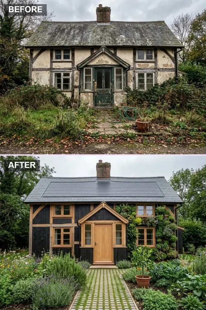 Jak proměnit zchátralou chalupu: 12 inspirací pro exteriér