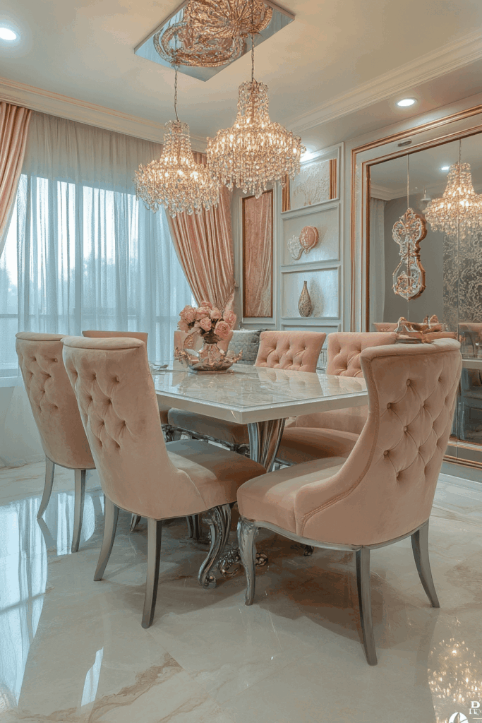 Moderní vintage jídelny plné elegance a osobitého kouzla
