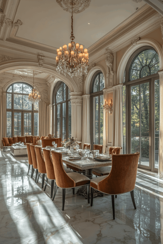 Moderní vintage jídelny plné elegance a osobitého kouzla