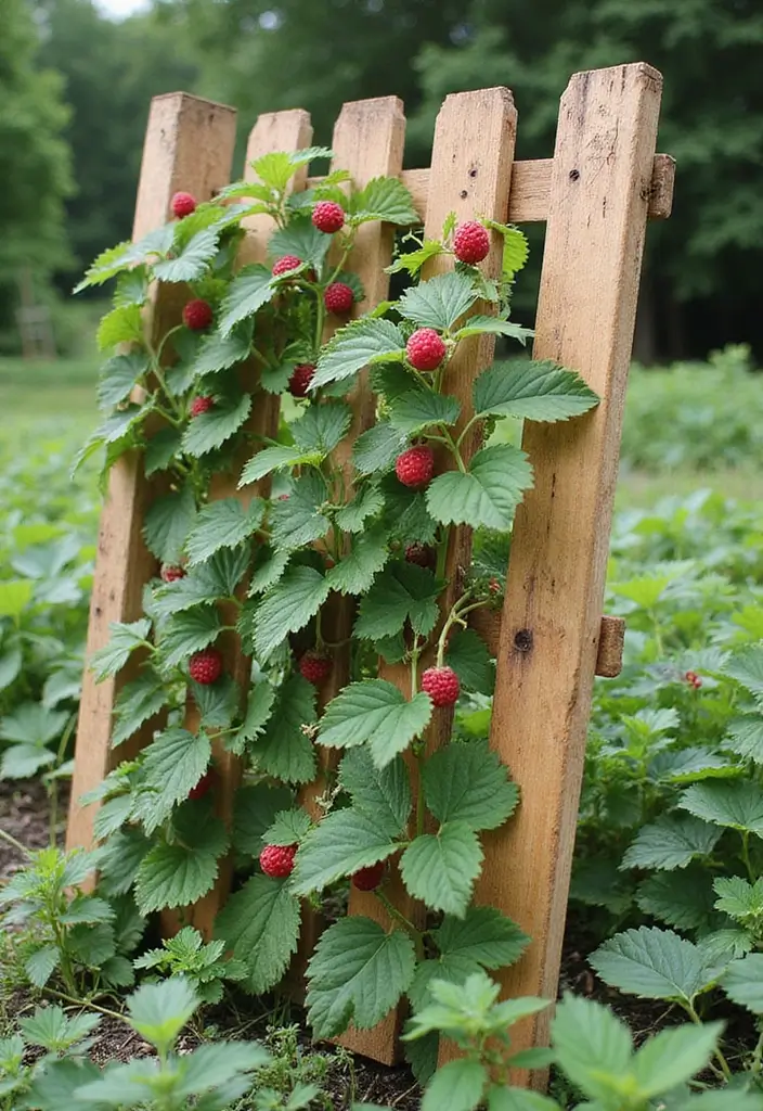 Chytré opory pro maliny: více úrody s minimem starostí