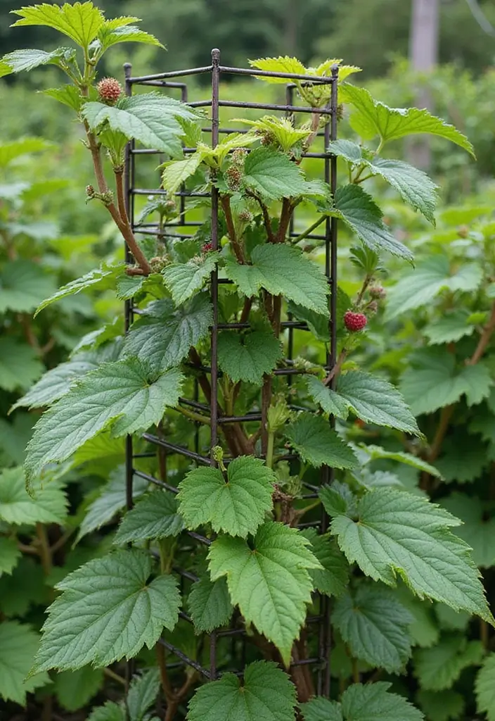Chytré opory pro maliny: více úrody s minimem starostí