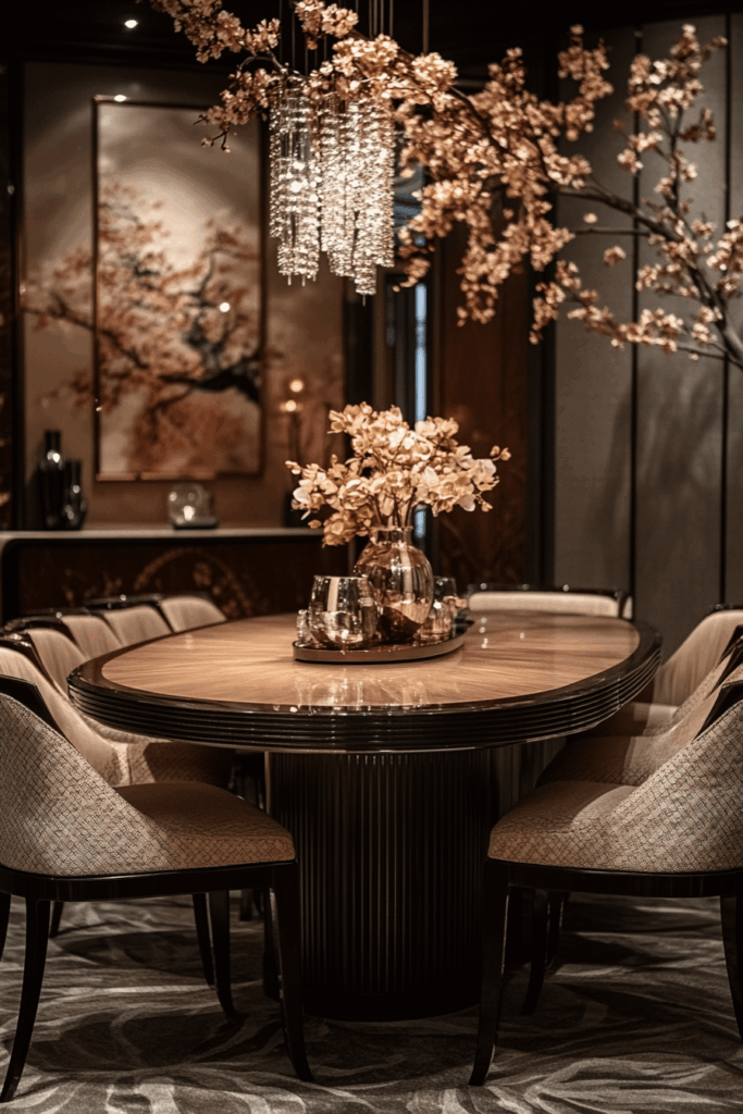 Moderní vintage jídelny plné elegance a osobitého kouzla