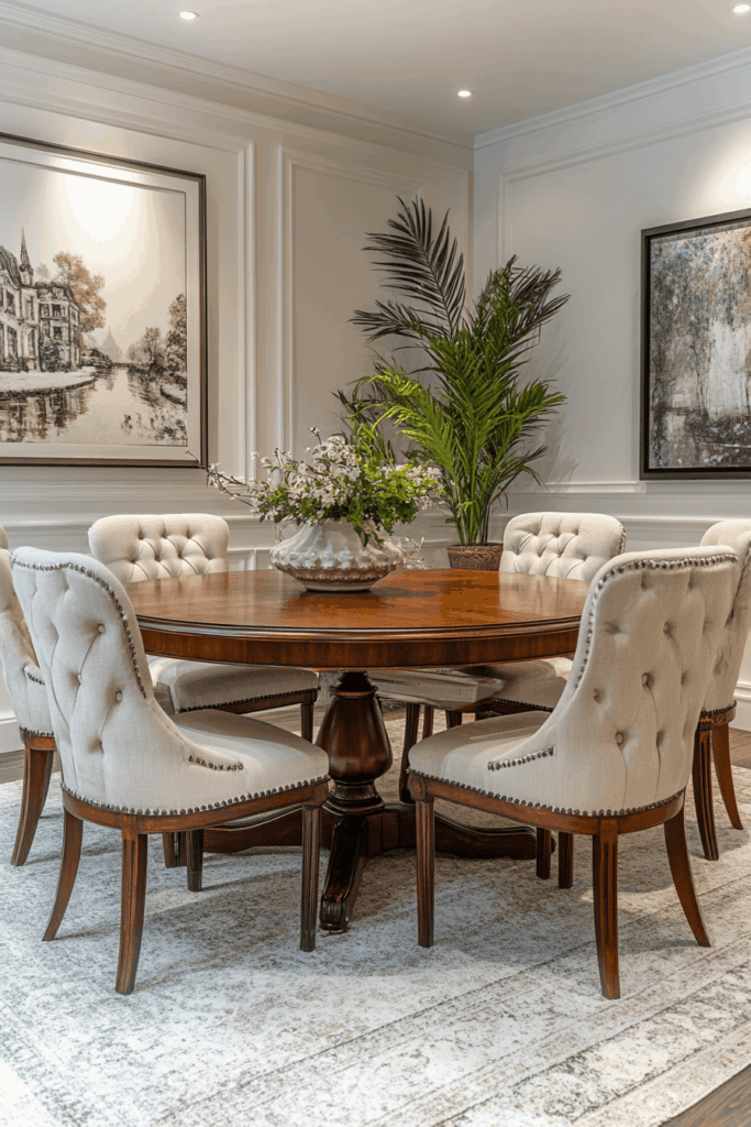 Moderní vintage jídelny plné elegance a osobitého kouzla
