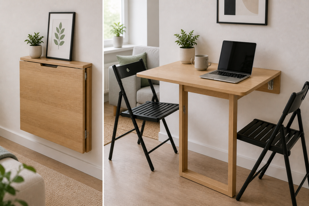 Proměna malé garsonky: DIY řešení, která šetří místo