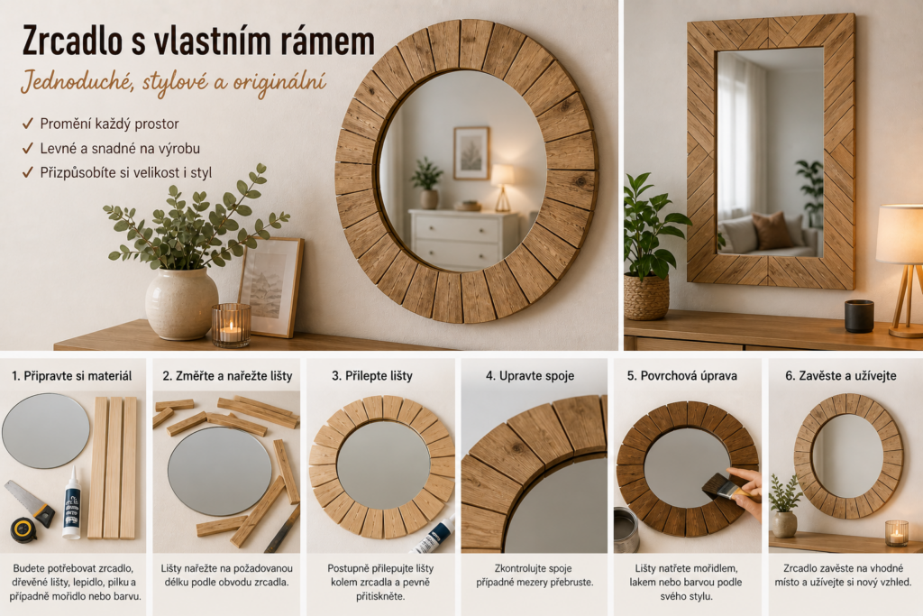 Levné DIY projekty, které úplně změní váš byt (do 50 €)
