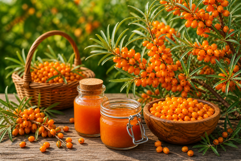 Pěstování rakytníku: Oranžový poklad plný vitamínů