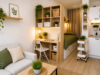 Proměna malé garsonky: DIY řešení, která šetří místo