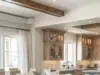 Inspirace pro obývací pokoj ve stylu wabi-sabi