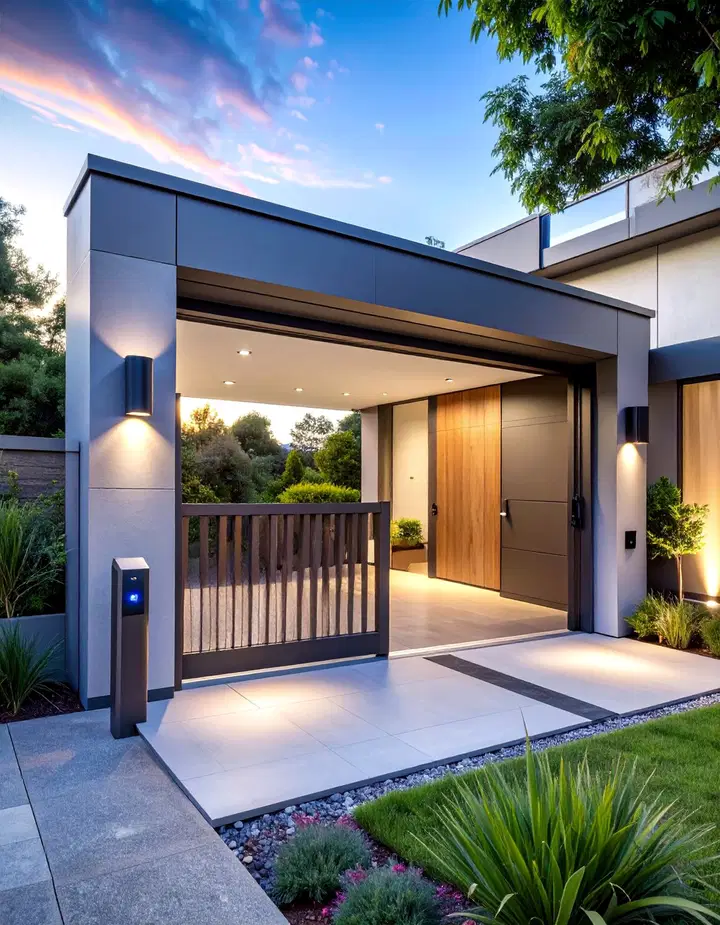 Designové inspirace pro moderní posuvné brány k rodinným domům