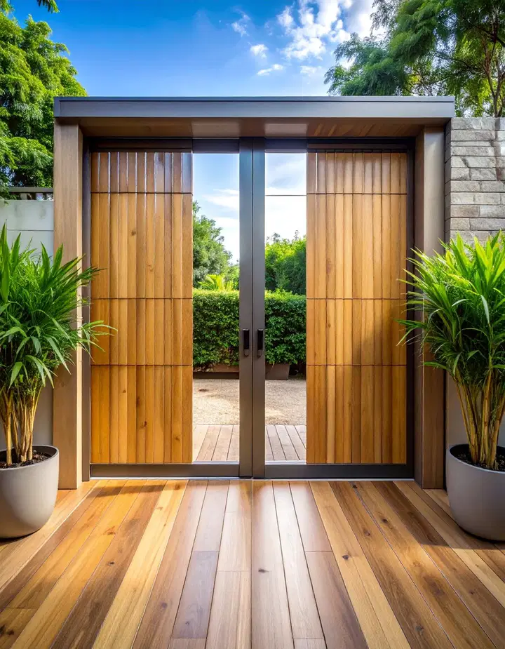 Designové inspirace pro moderní posuvné brány k rodinným domům