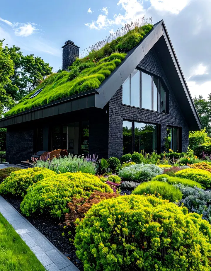 Černá cihla v exteriéru: nadčasová elegance pro moderní domov