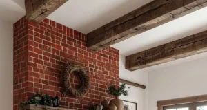 Krbové obklady ve farmhouse stylu, které domovu dodají útulnou atmosféru