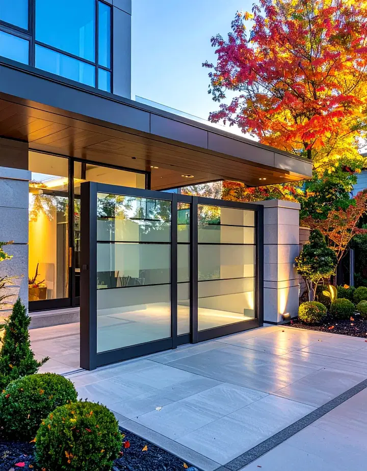 Designové inspirace pro moderní posuvné brány k rodinným domům