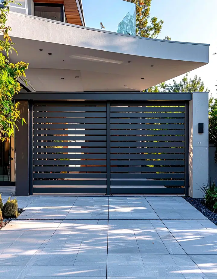 Designové inspirace pro moderní posuvné brány k rodinným domům