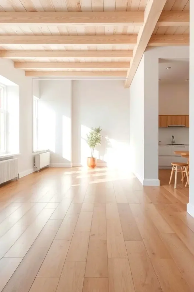 Krásné dřevěné podlahy do obýváku: stylová inspirace domu