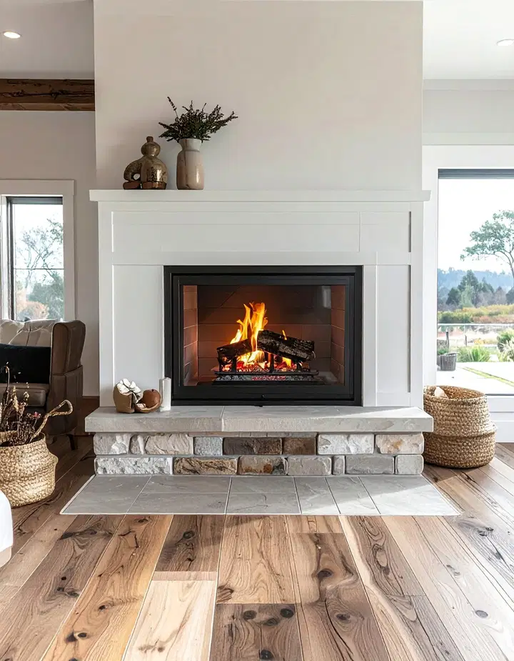 Krbové obklady ve farmhouse stylu, které domovu dodají útulnou atmosféru