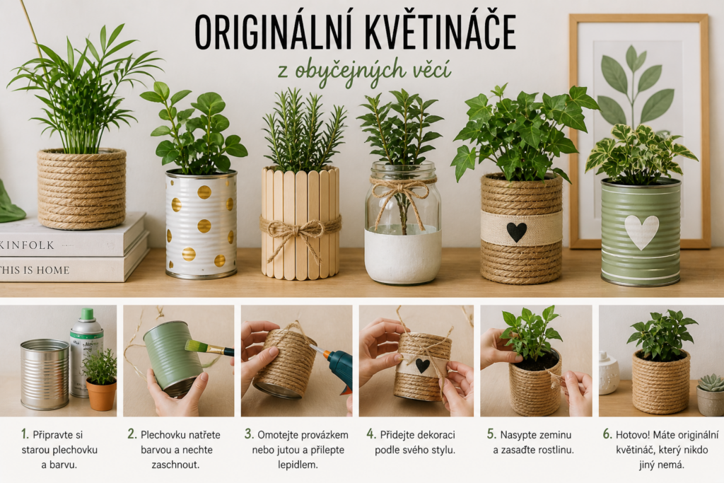 Levné DIY projekty, které úplně změní váš byt (do 50 €)