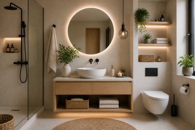 Z nudné koupelny na designový sen: proměna, kterou zvládnete za víkend