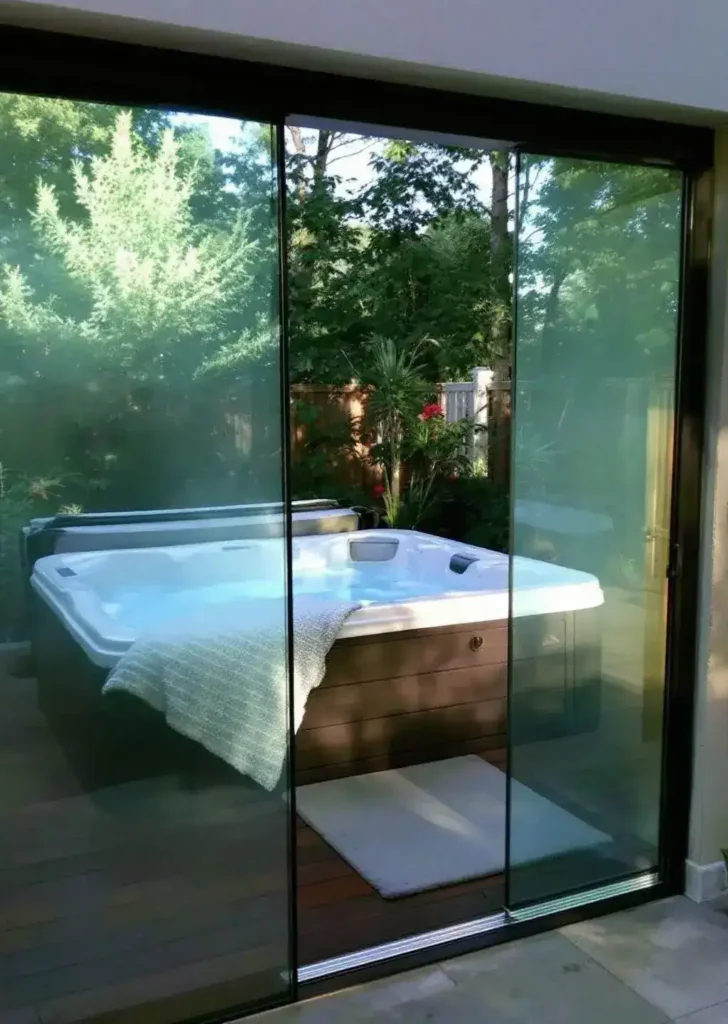 Proměňte zahradní vířivku v soukromé wellness zákoutí
