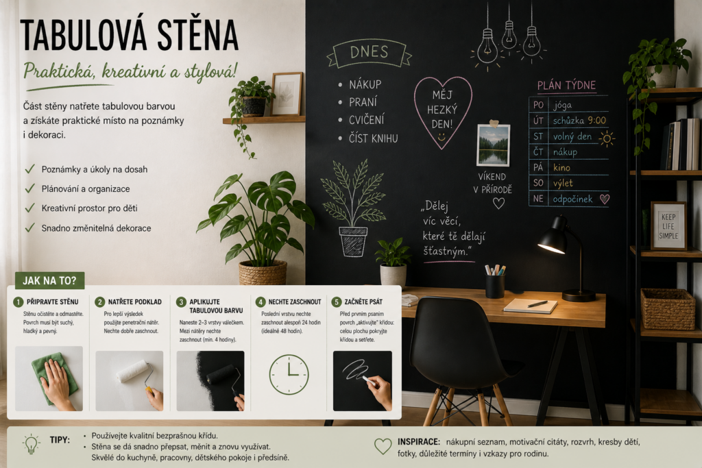Levné DIY projekty, které úplně změní váš byt (do 50 €)
