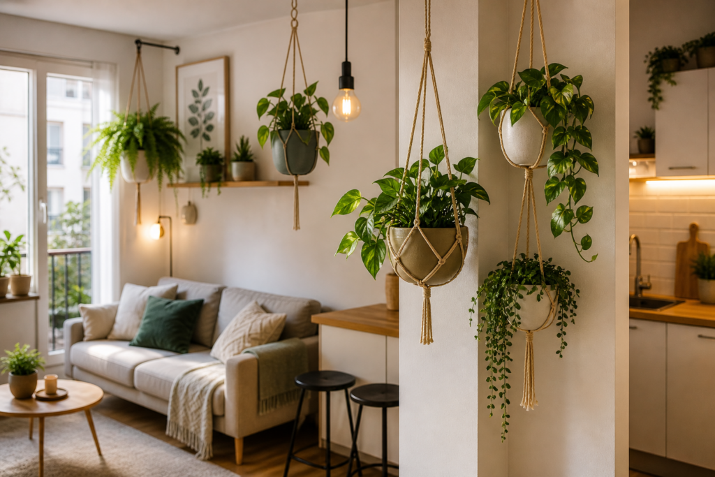 Proměna malé garsonky: DIY řešení, která šetří místo