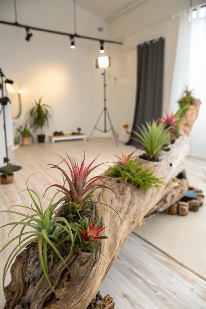 DIY inspirace na originální květináče z naplaveného dřeva, které vnesou do domova přírodní krásu
