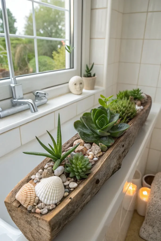 DIY inspirace na originální květináče z naplaveného dřeva, které vnesou do domova přírodní krásu
