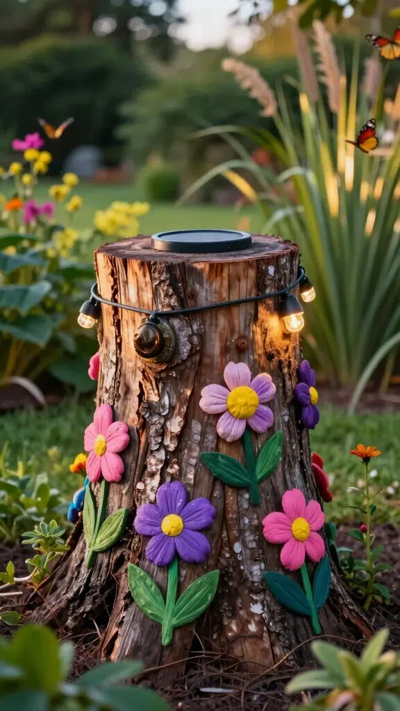 Elegantní a kreativní solární dekorace, které promění vaši zahradu v kouzelné místo