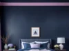 Nápady na fialovo-modrou ložnici plnou elegance a klidné atmosféry