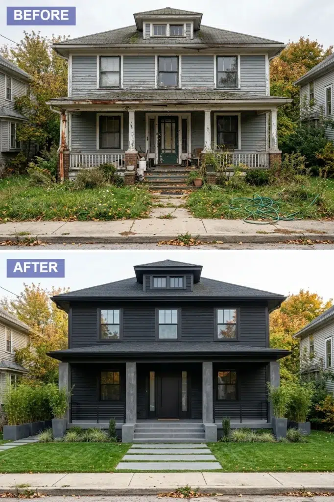Jak může jeden dům vypadat 9× jinak: architektonická inspirace plná detailů