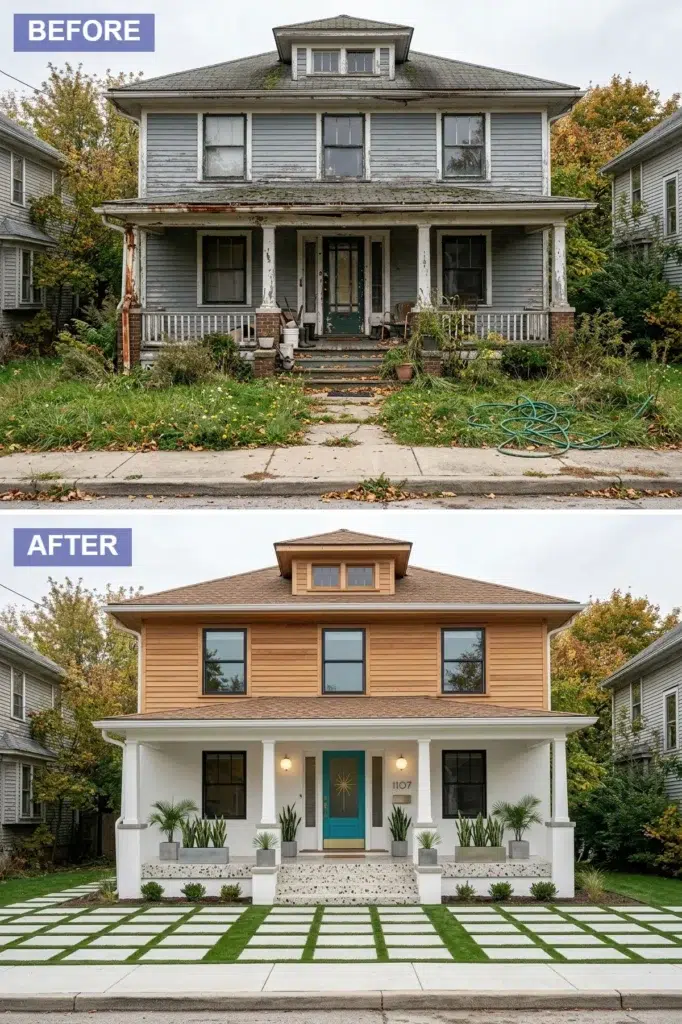 Jak může jeden dům vypadat 9× jinak: architektonická inspirace plná detailů