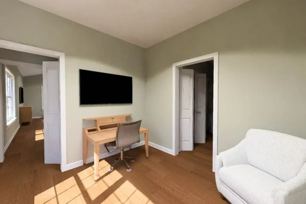 Kompaktní bungalov pro úzký pozemek se 3 ložnicemi 