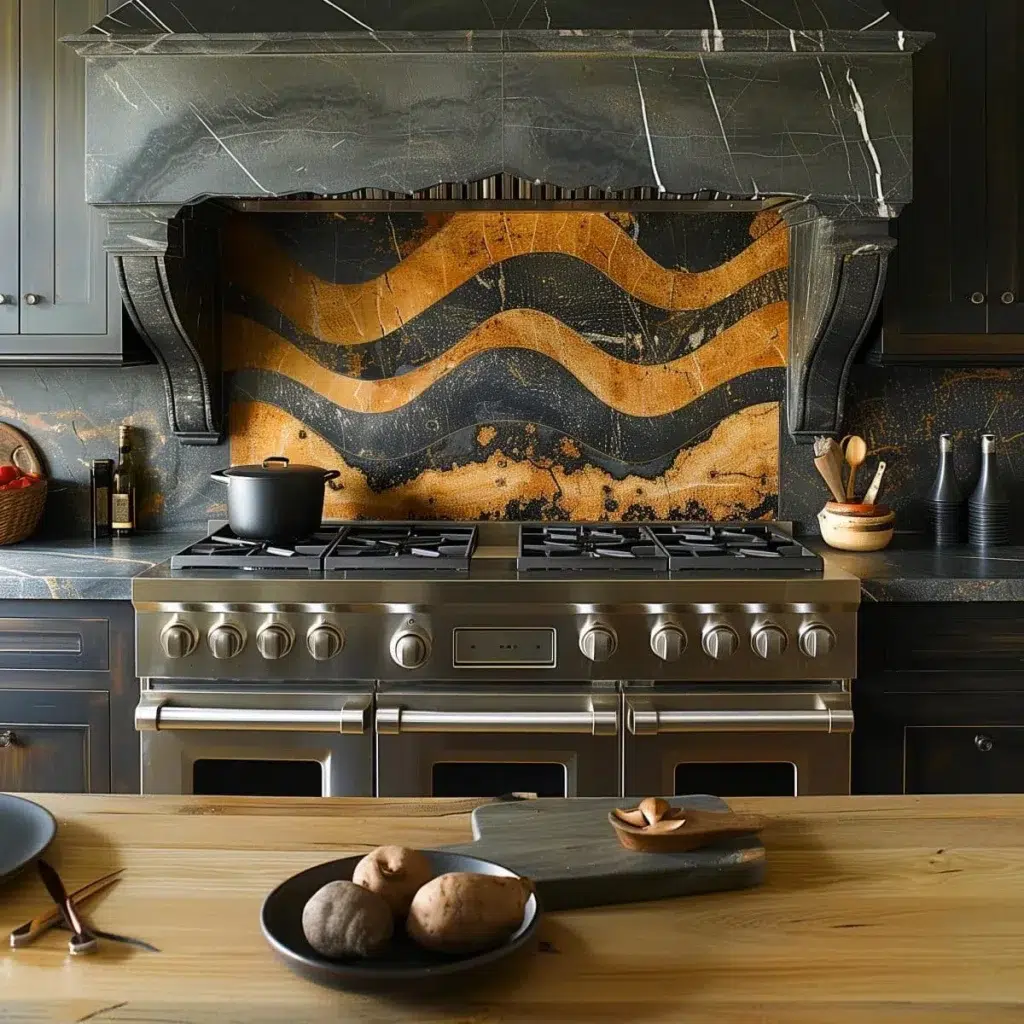 Luxusní kuchyňské zástěny, které mění pravidla designu
