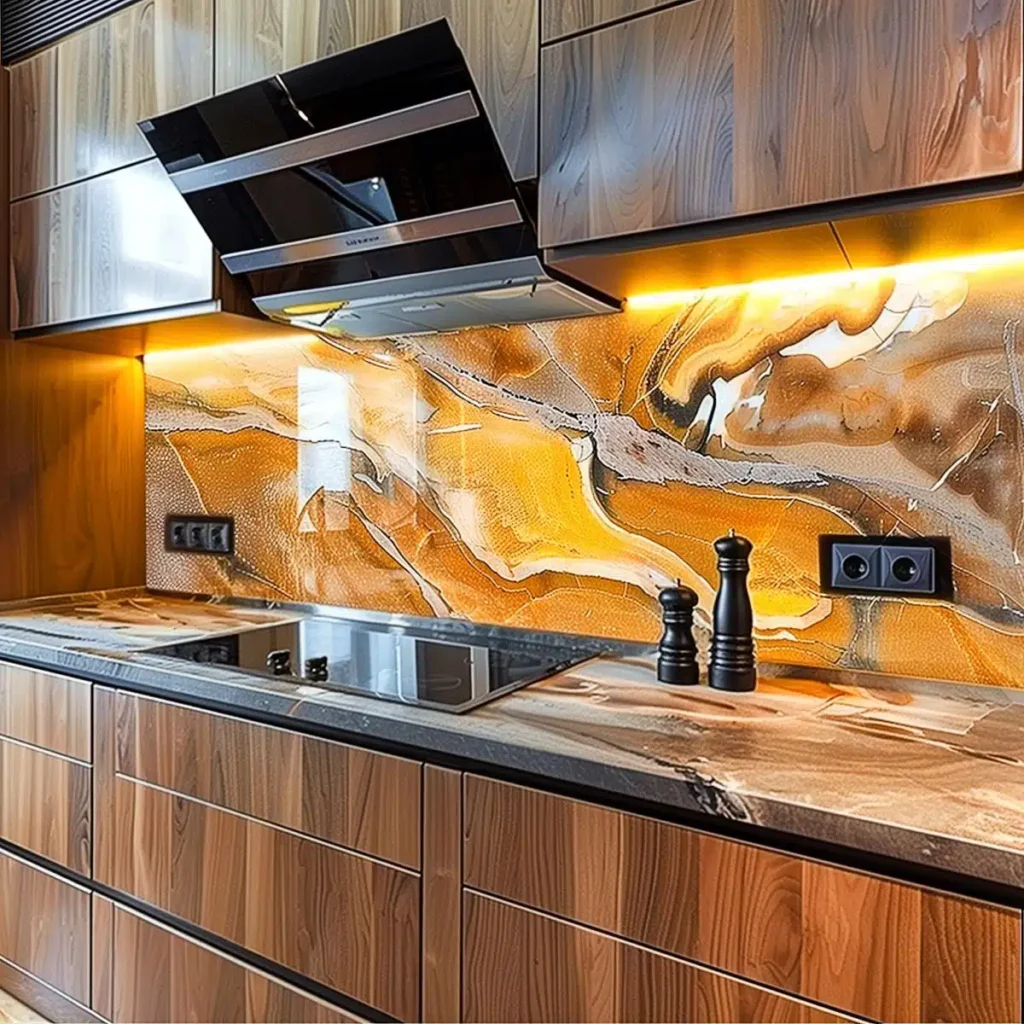 Luxusní kuchyňské zástěny, které mění pravidla designu